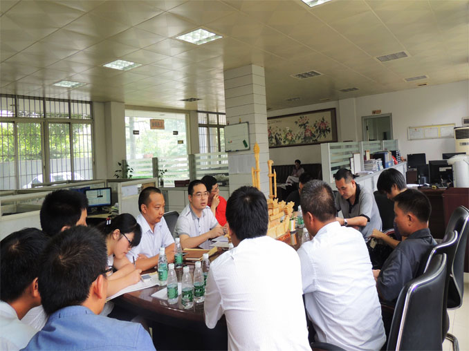 宏旺集团党支部召开党员大会