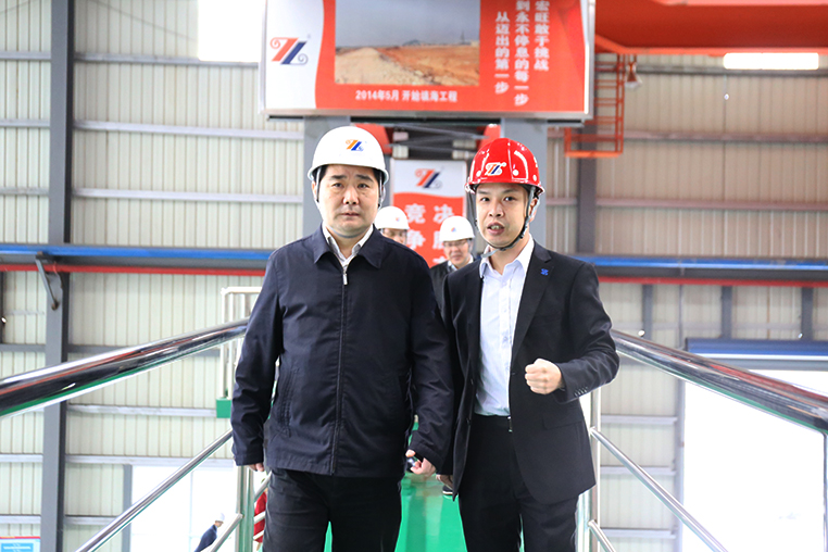 安徽省政协副主席郑宏莅临福建宏旺调研