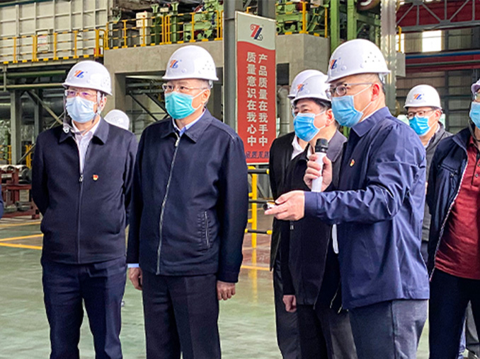 财政部副部长余蔚平一行莅临福建宏旺调研