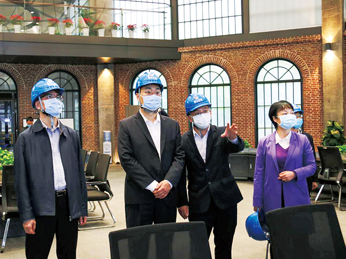 南方报业传媒集团党委书记、管委会主任、南方日报社社长刘红兵一行莅临阳江宏旺调研