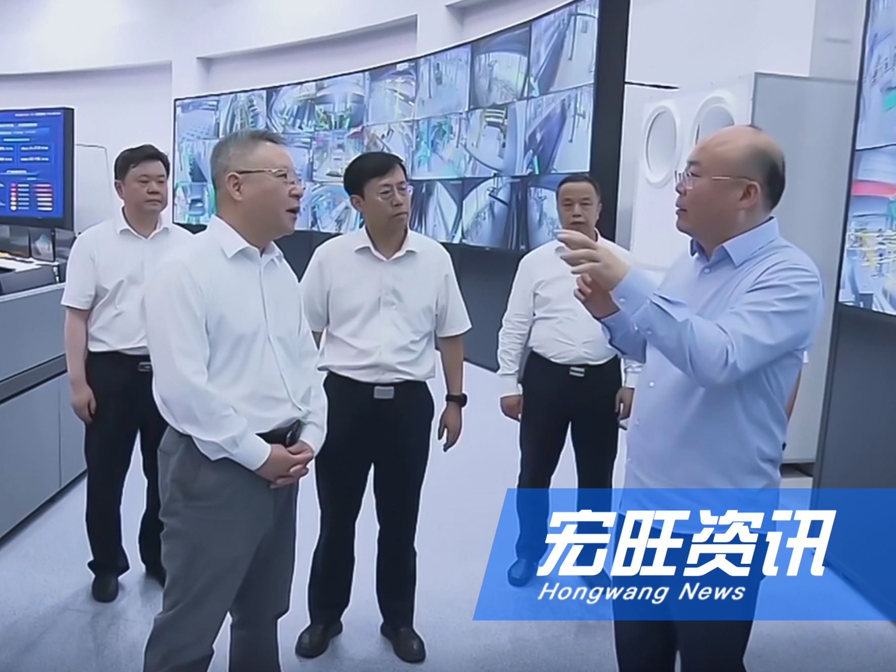 湖南省委书记沈晓明一行莅临湖南宏旺调研