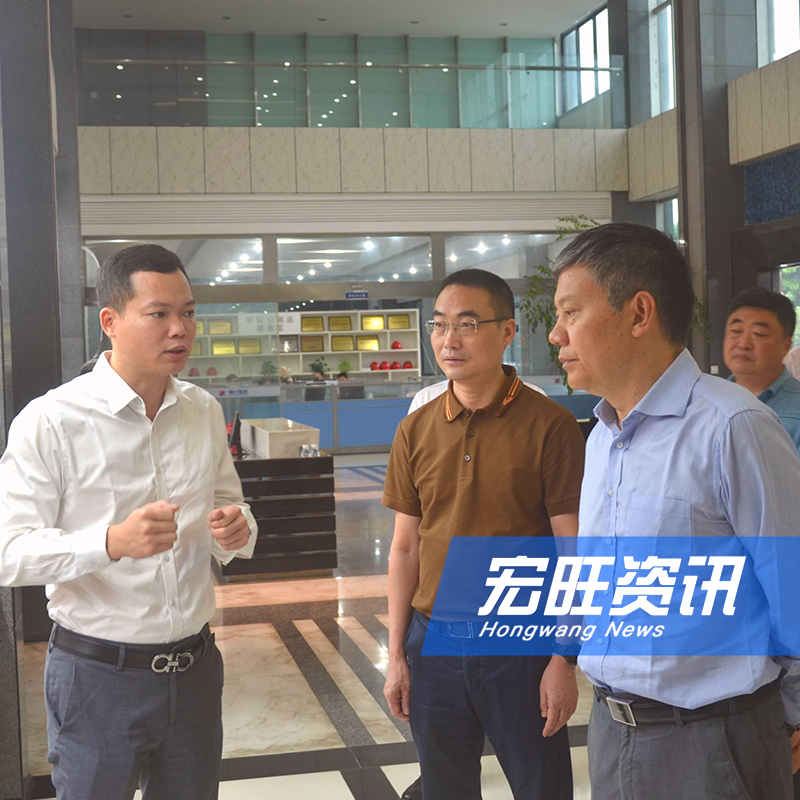 乐山市政协党组书记、主席黄平林一行莅临四川宏旺调研