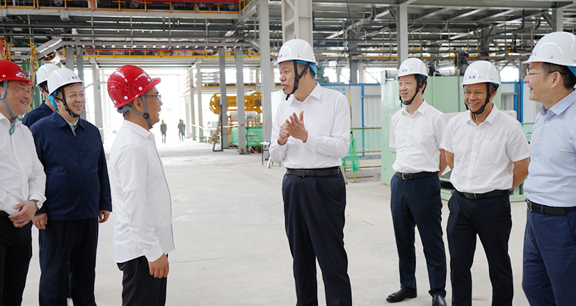 2025年5月，广西壮族自治区党委常委、自治区常务副主席许永锞一行莅临广西宏旺调研